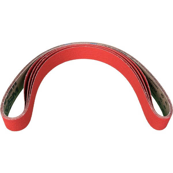 Pferd Coated Belt, Co-Cool, 2"x60", 40 Grit, 2" W, 60" L, Coated, Ceramic Oxide, 40 Grit 49595 - main